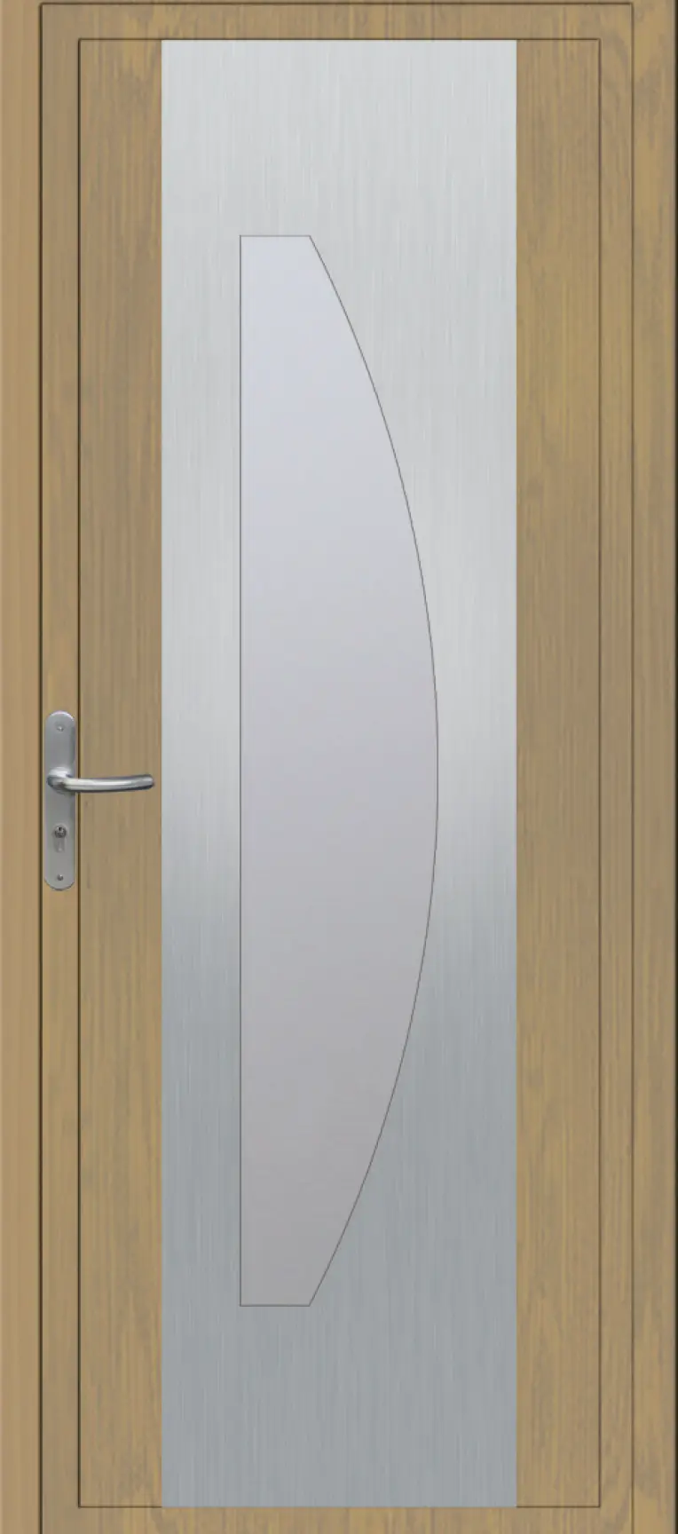 Porte en PVC design Agate 1F