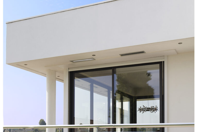 VILLA 1 Baie vitrée à galandage