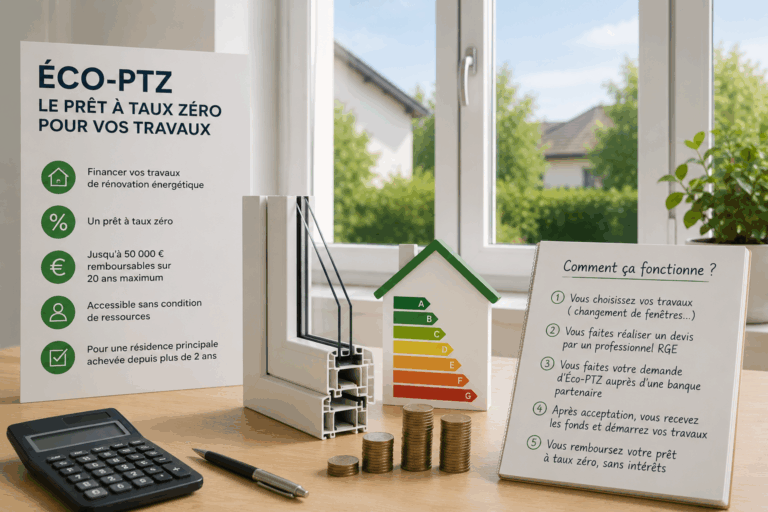 Éco-PTZ pour changer ses fenêtres