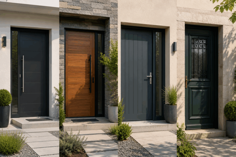 meilleur matériau pour une porte d'entrée