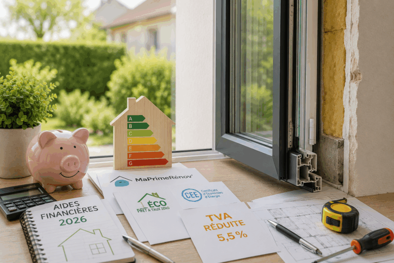 aides financières changer fenêtres