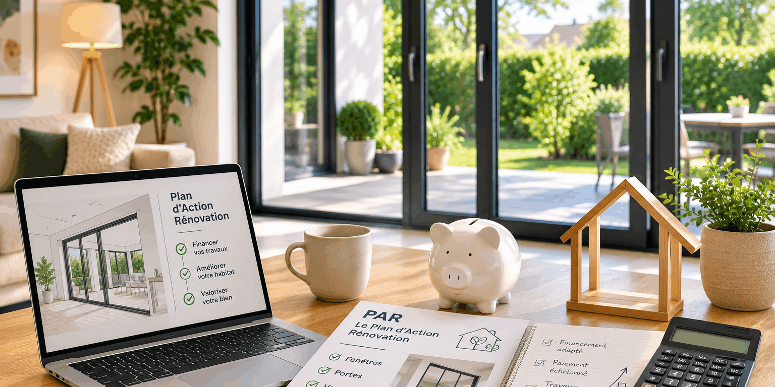 financement avec PAR Financer ses fenêtres, portes ou verrières avec le PAR