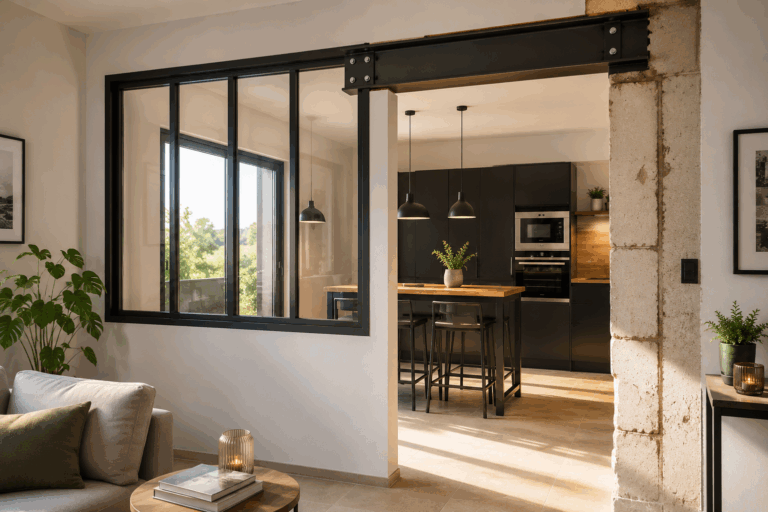 installer une verrière sur un mur porteur